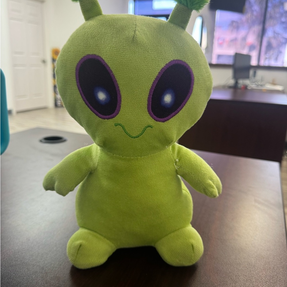 Green Alien Plush Toy